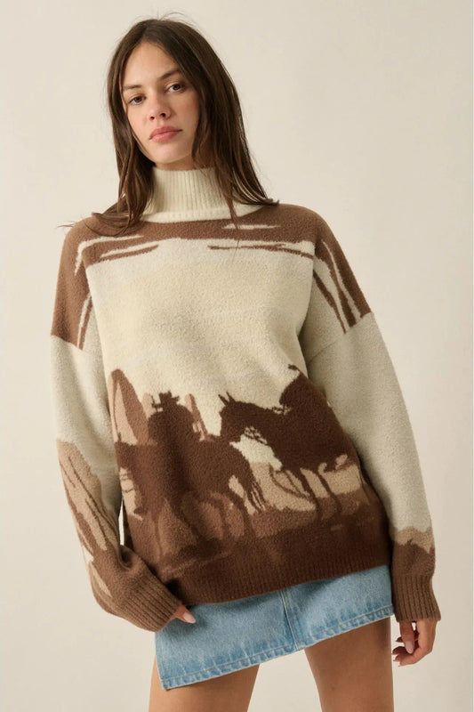 Cowboy Country Sweater