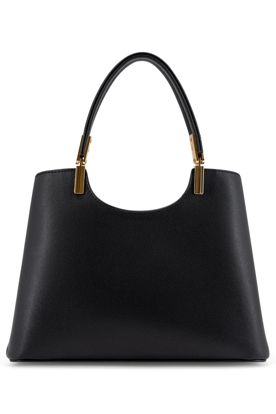 Lina Mini Everyday Tote Crossbody Bag- Black