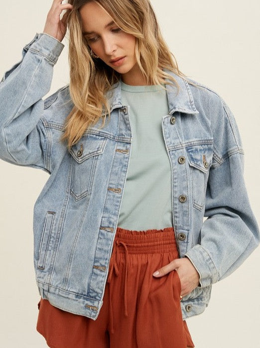 Premium Wash Denim Jacket