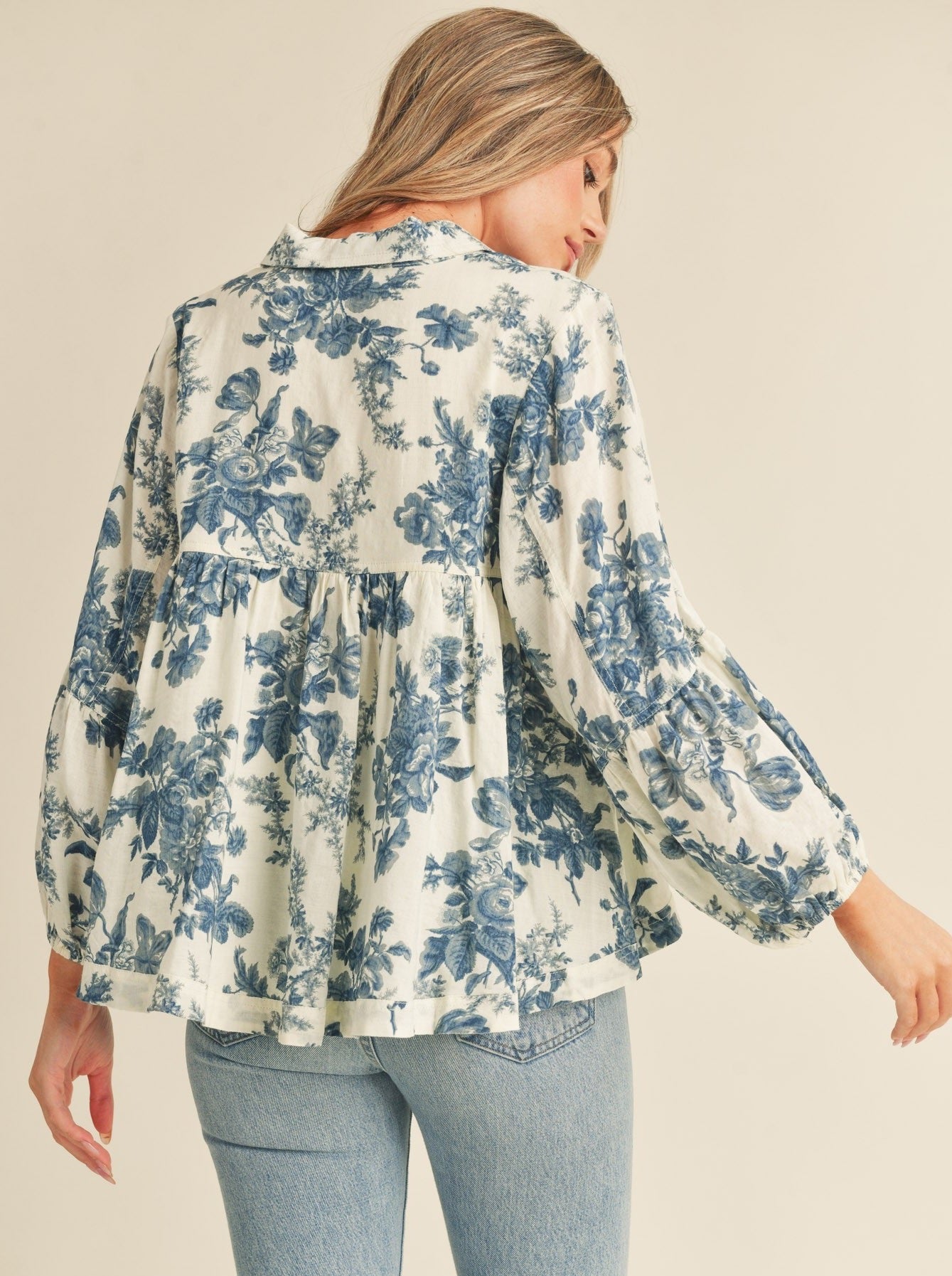 Floral Babydoll Top