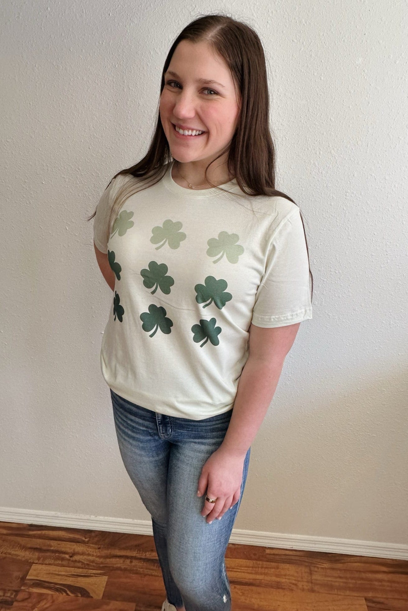 Retro St. Paddy's Clover Graphic Tee