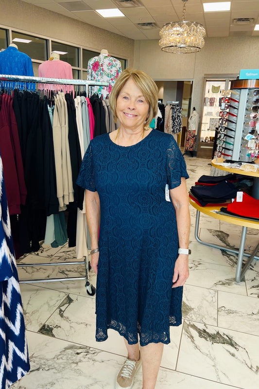 Classic Lace Dress - Multiple Colors