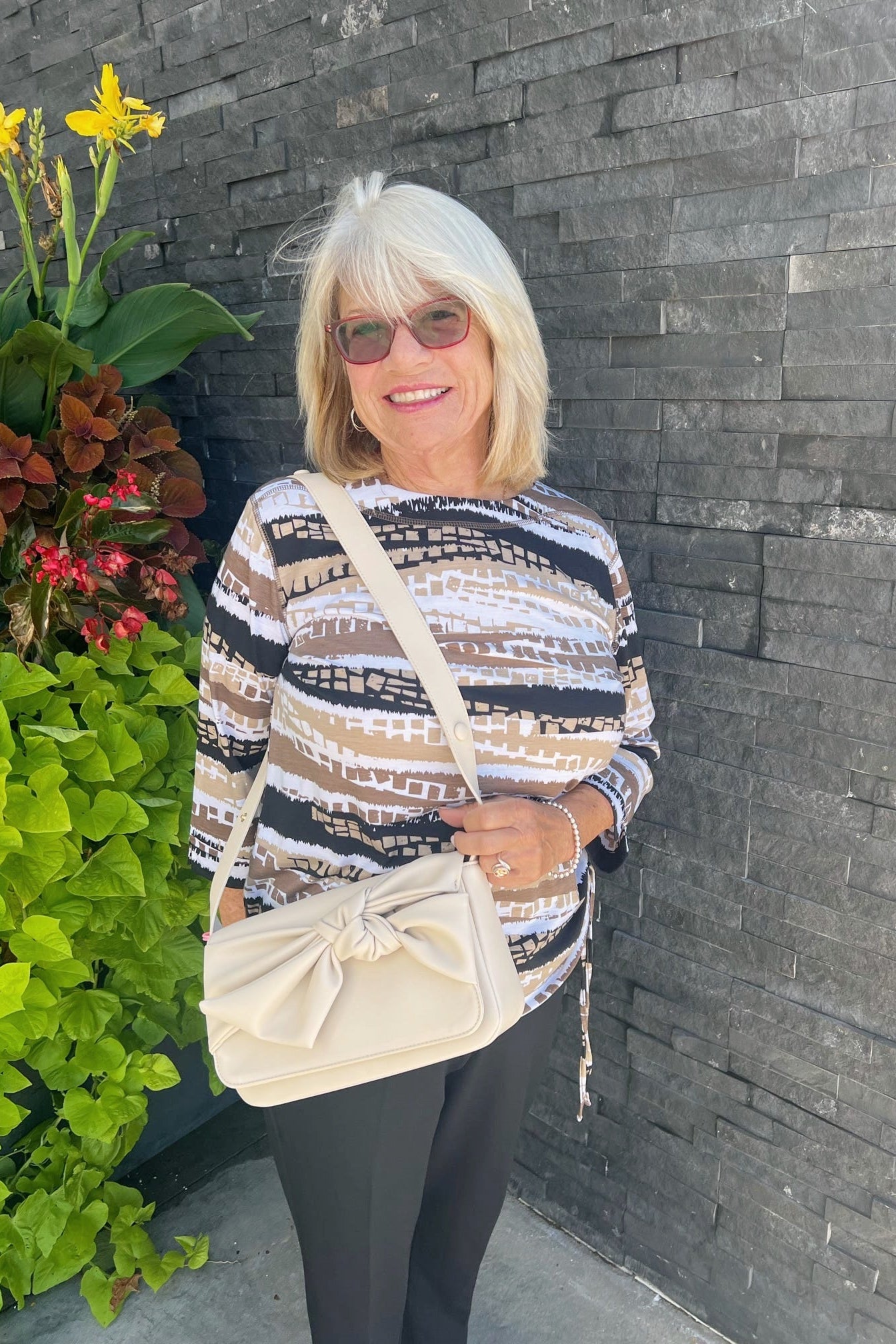 Fools Gold Expedition Quarter Sleeve Top