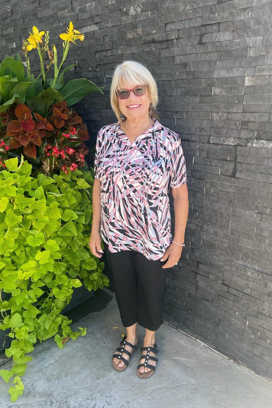 Livin' Wild Printed Top