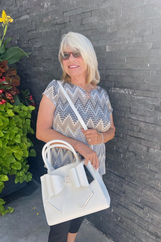 Greige Lighweight Top