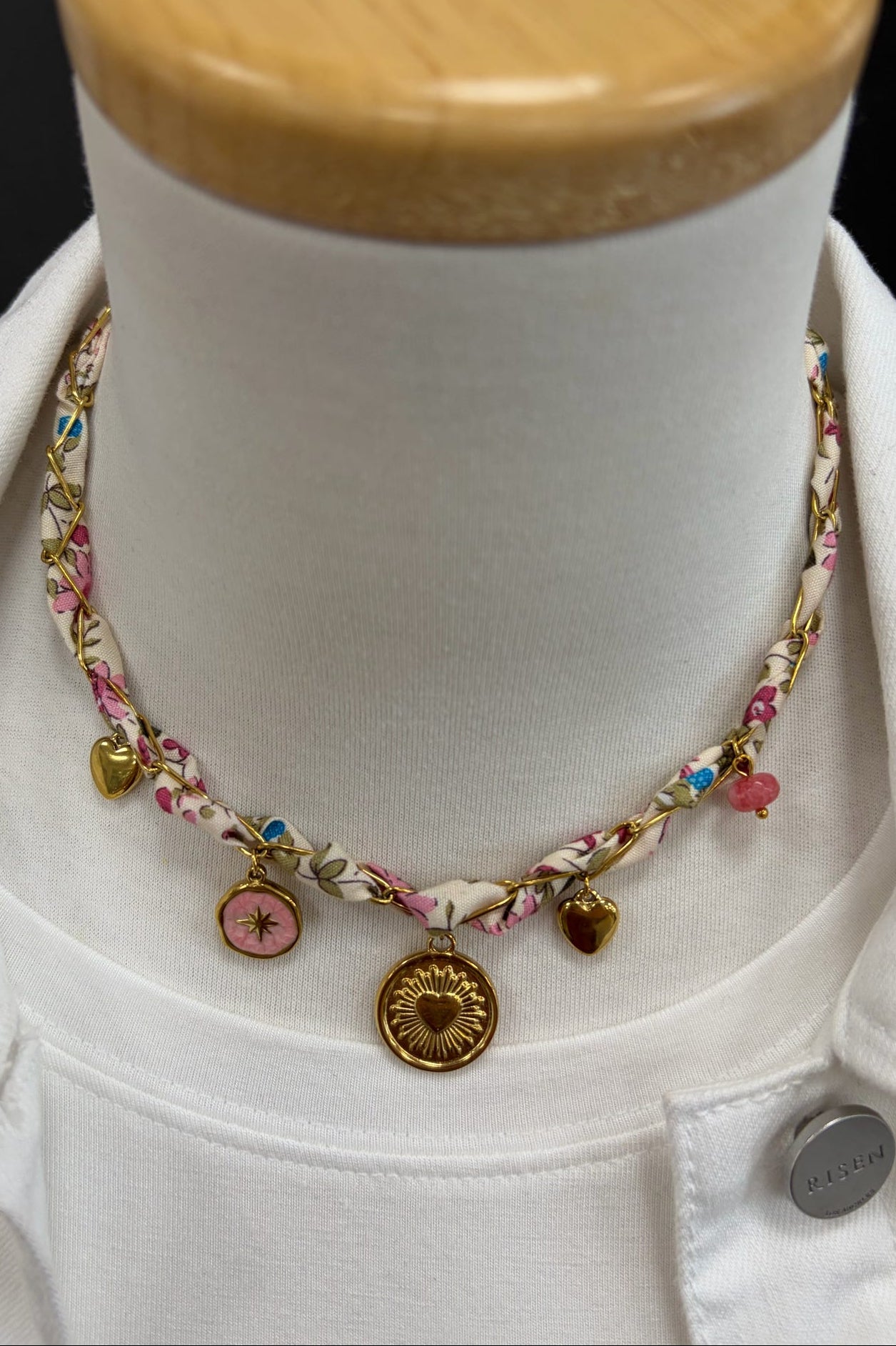 Sunny Twist Charm Necklace