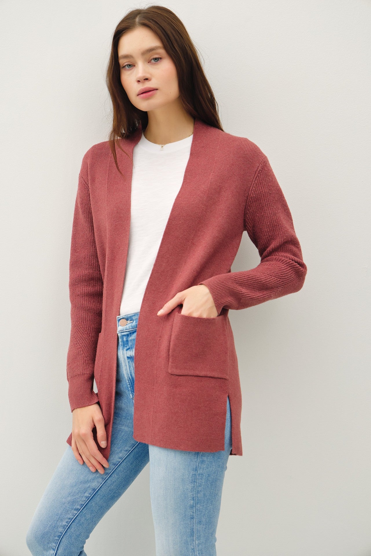Basic Open Cardigan - Multiple Colors