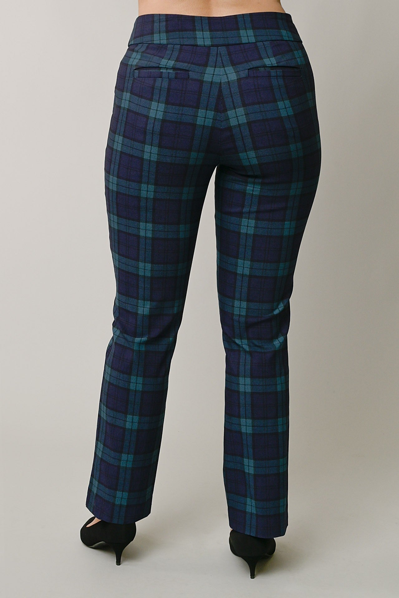 Straight Leg Millennium Eric Pant - Tartan Plaid