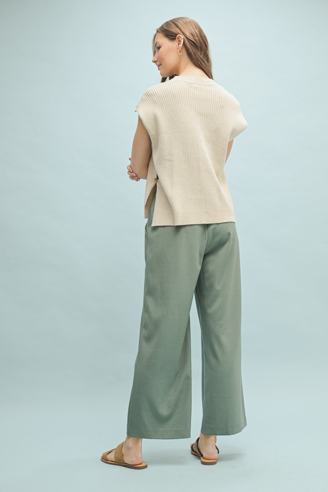 Casual Boho Sweater Vest