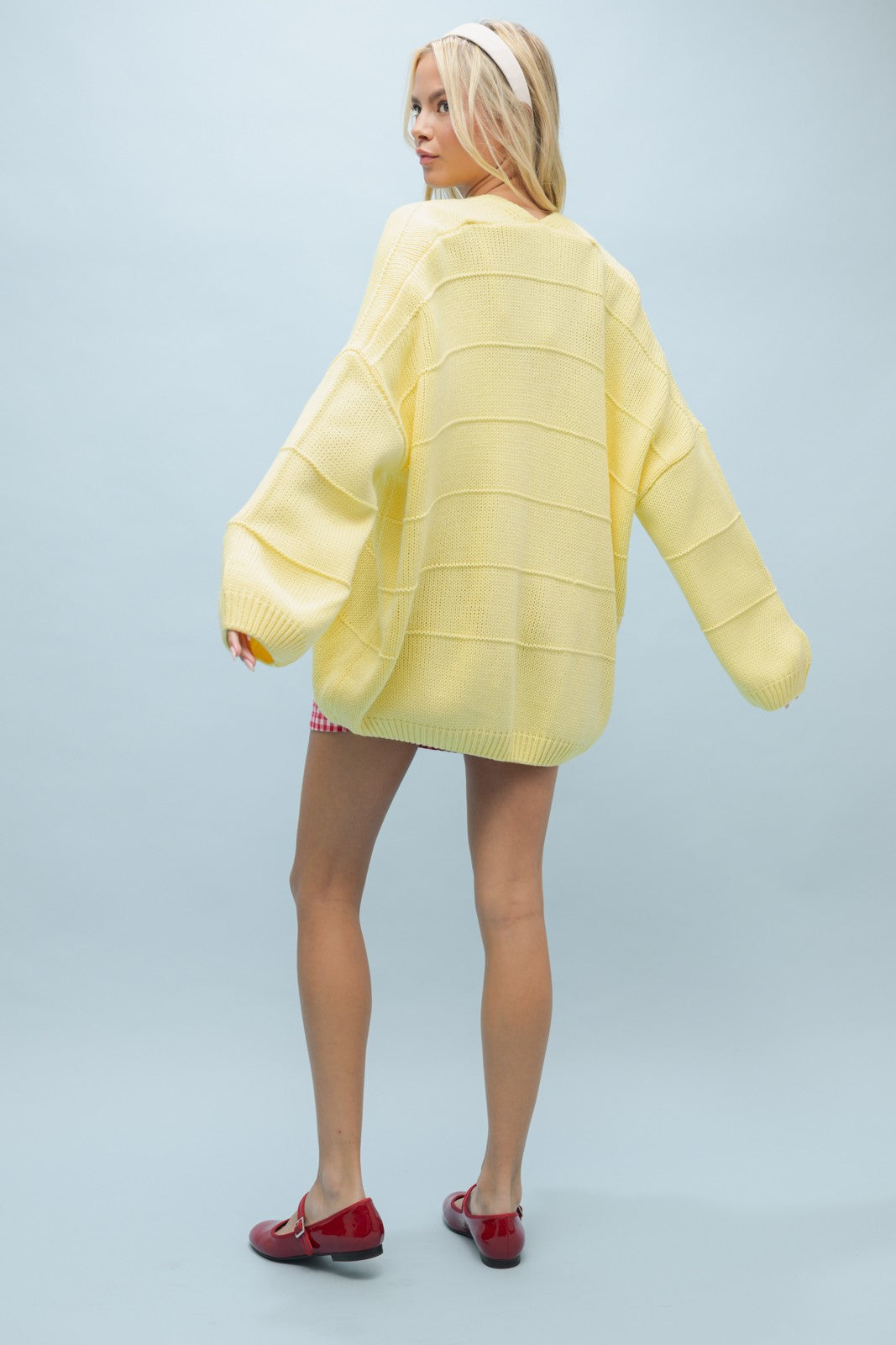Lemon Sweater Cardigan