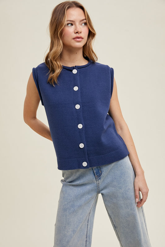 Simple + Chic Sweater Vest