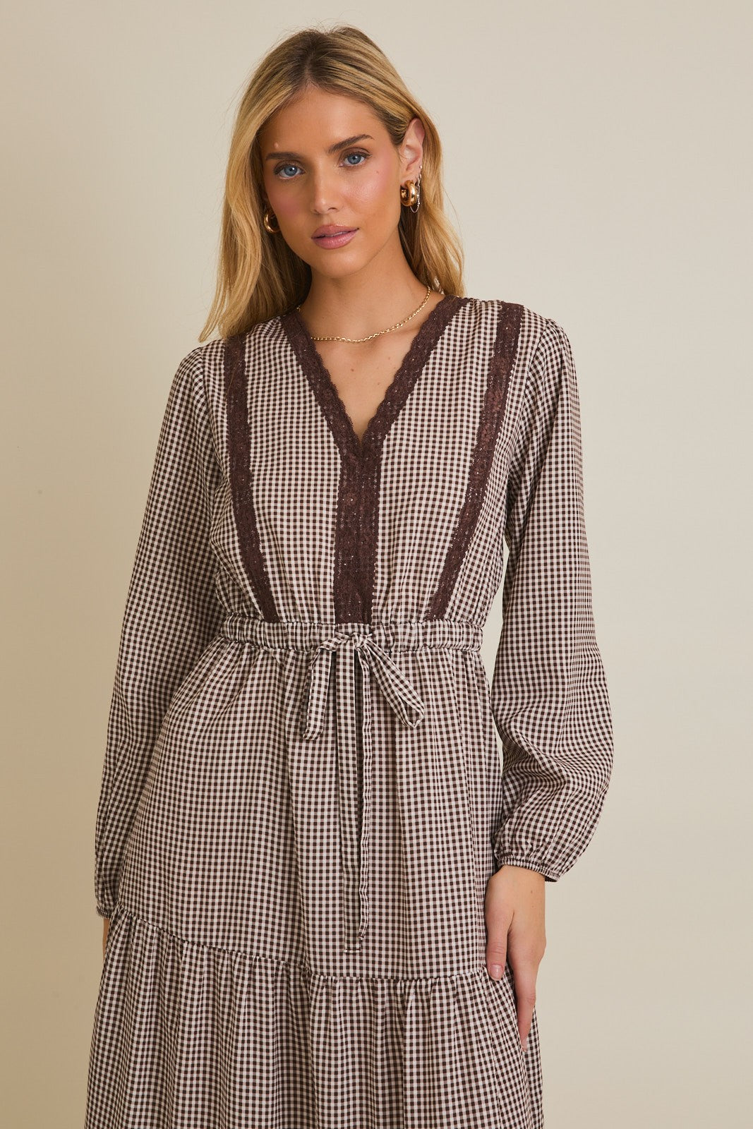 Frost & Fable Gingham Dress