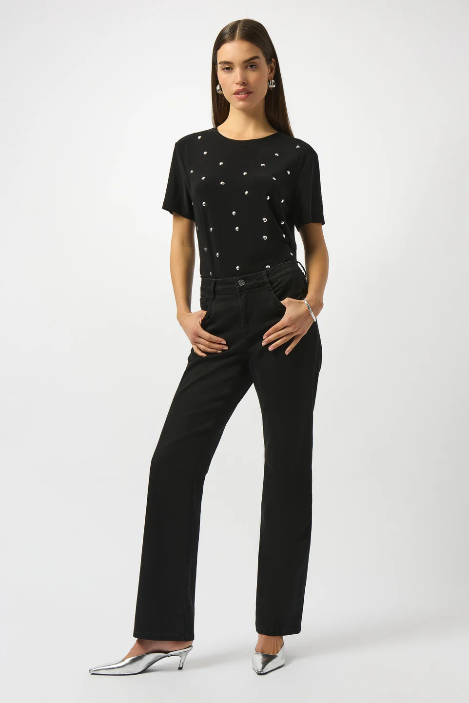 Joseph Ribkoff Classic Black Jean