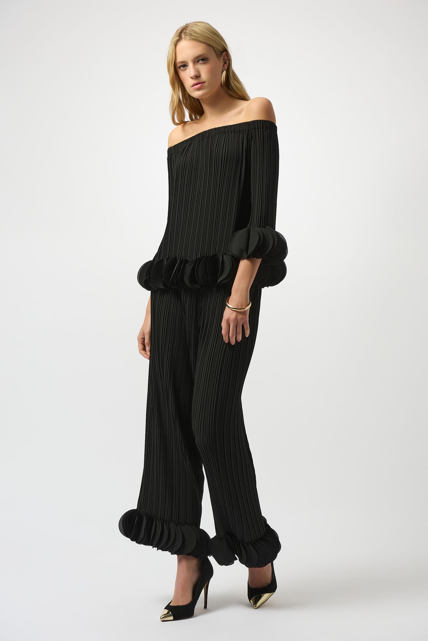 Joseph Ribkoff Off-Shoulder Chic Pullover
