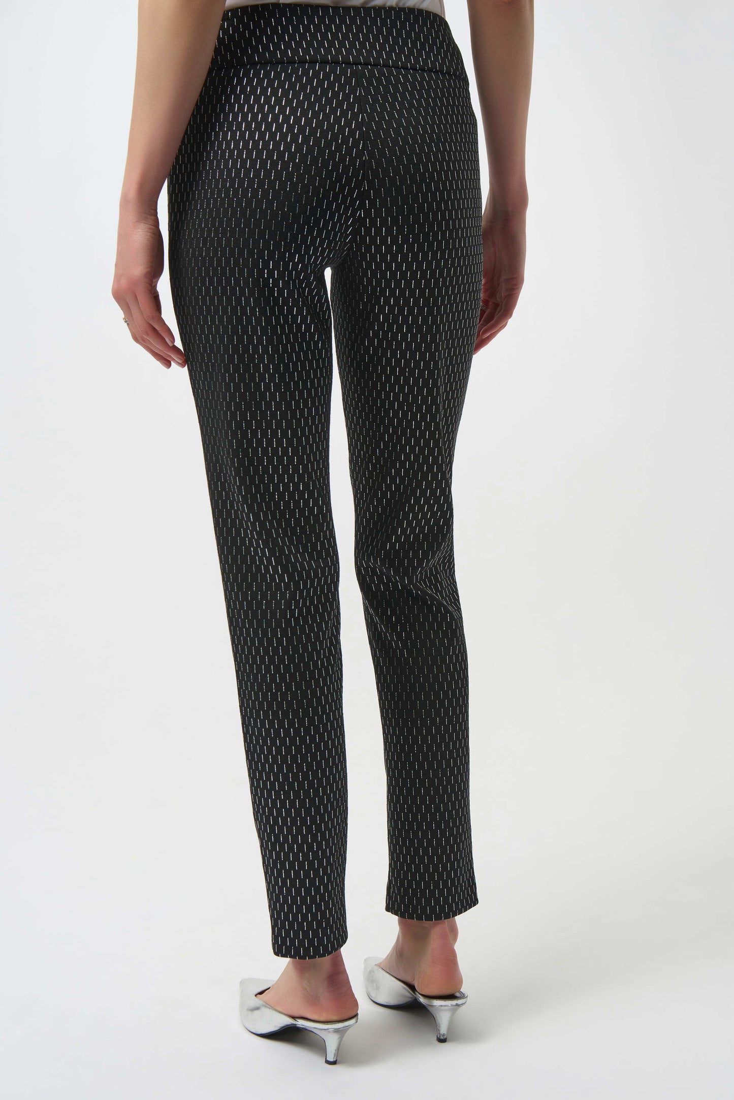 Joseph Ribkoff Foiled Slim Fit Pants