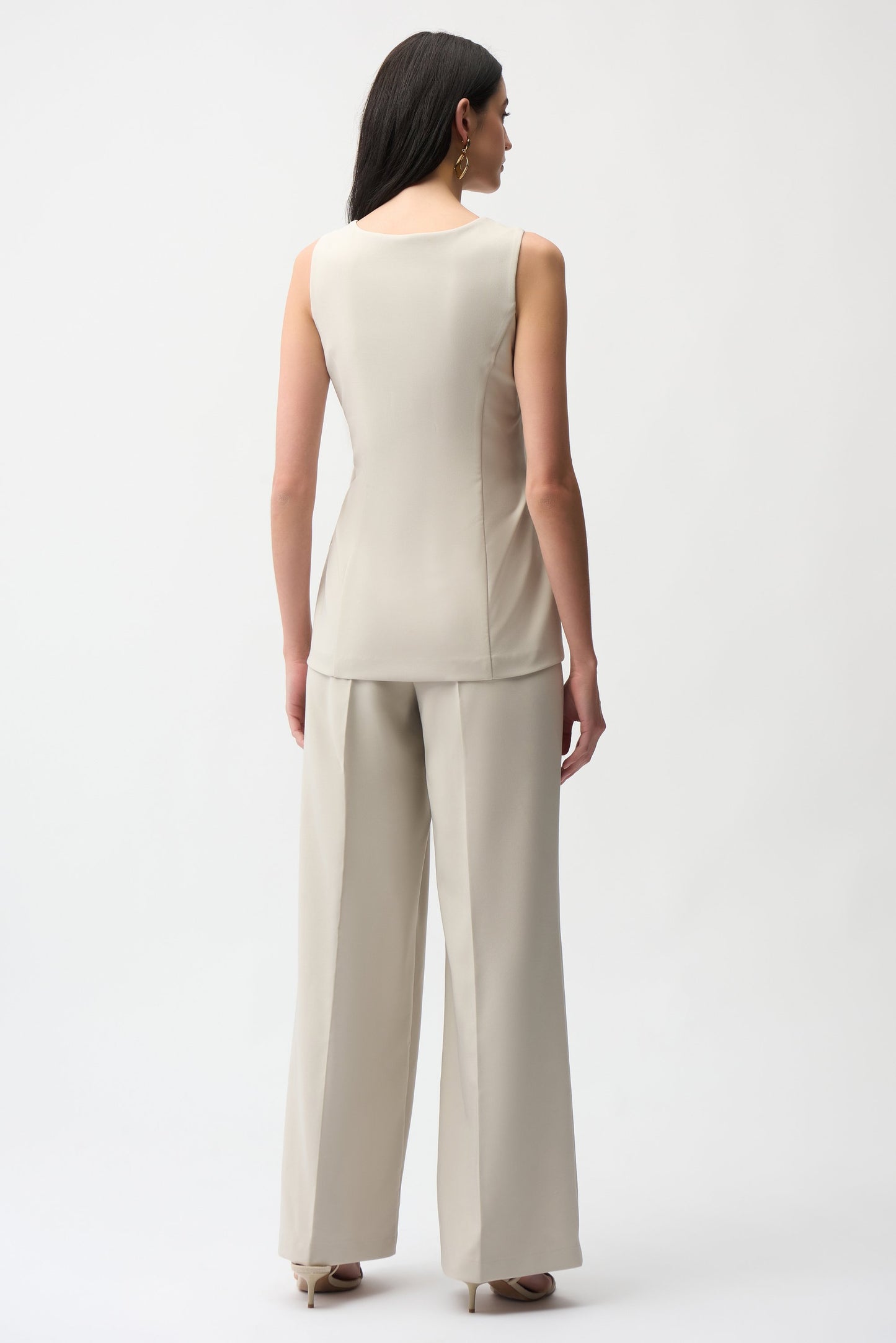 Joseph Ribkoff Dove Wide Leg Pantsuit