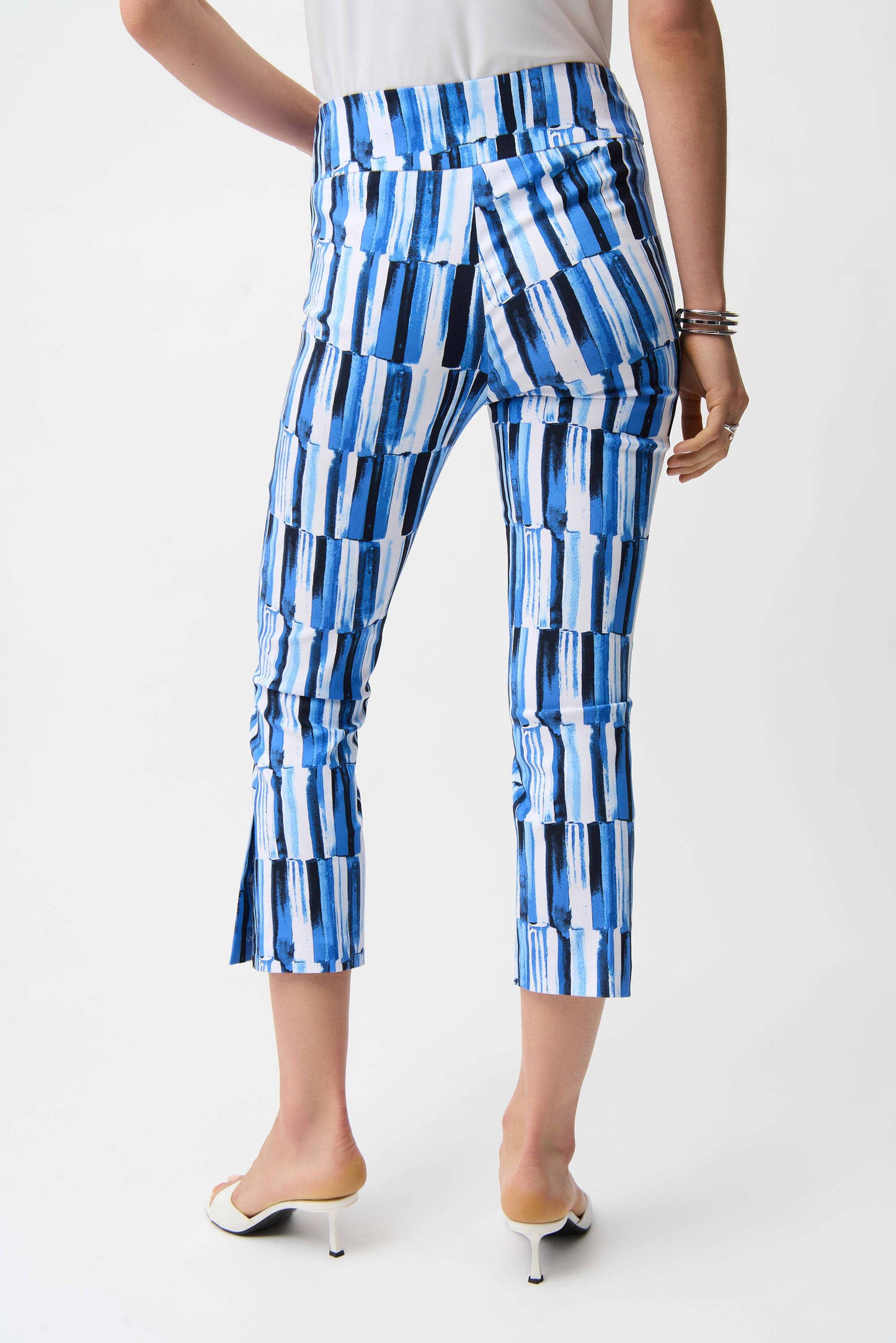 Millennium Abstract Crop Pants Joseph Ribkoff