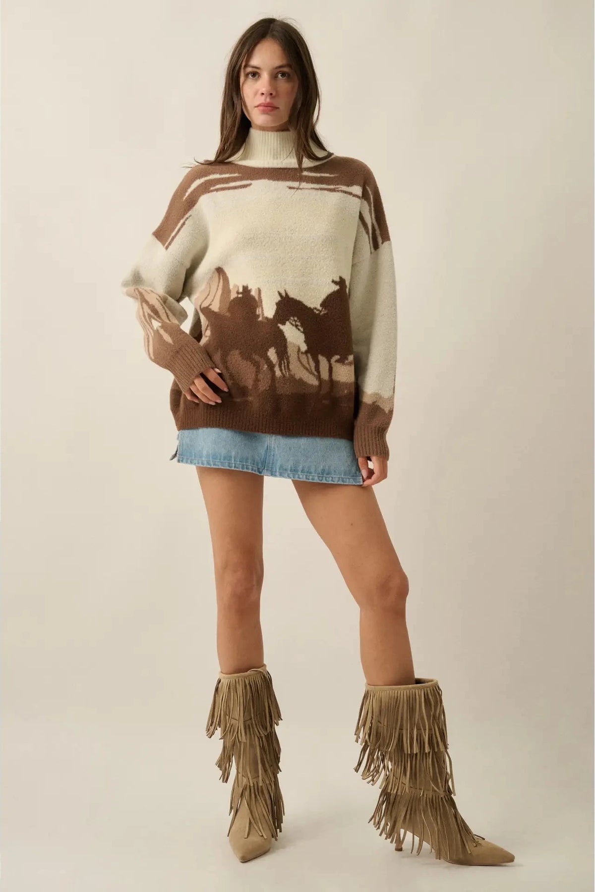 Cowboy Country Sweater