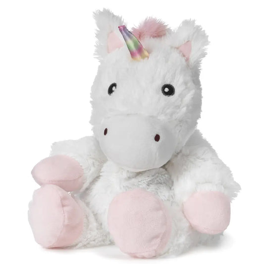 White Unicorn Warmies Stuffed Animal
