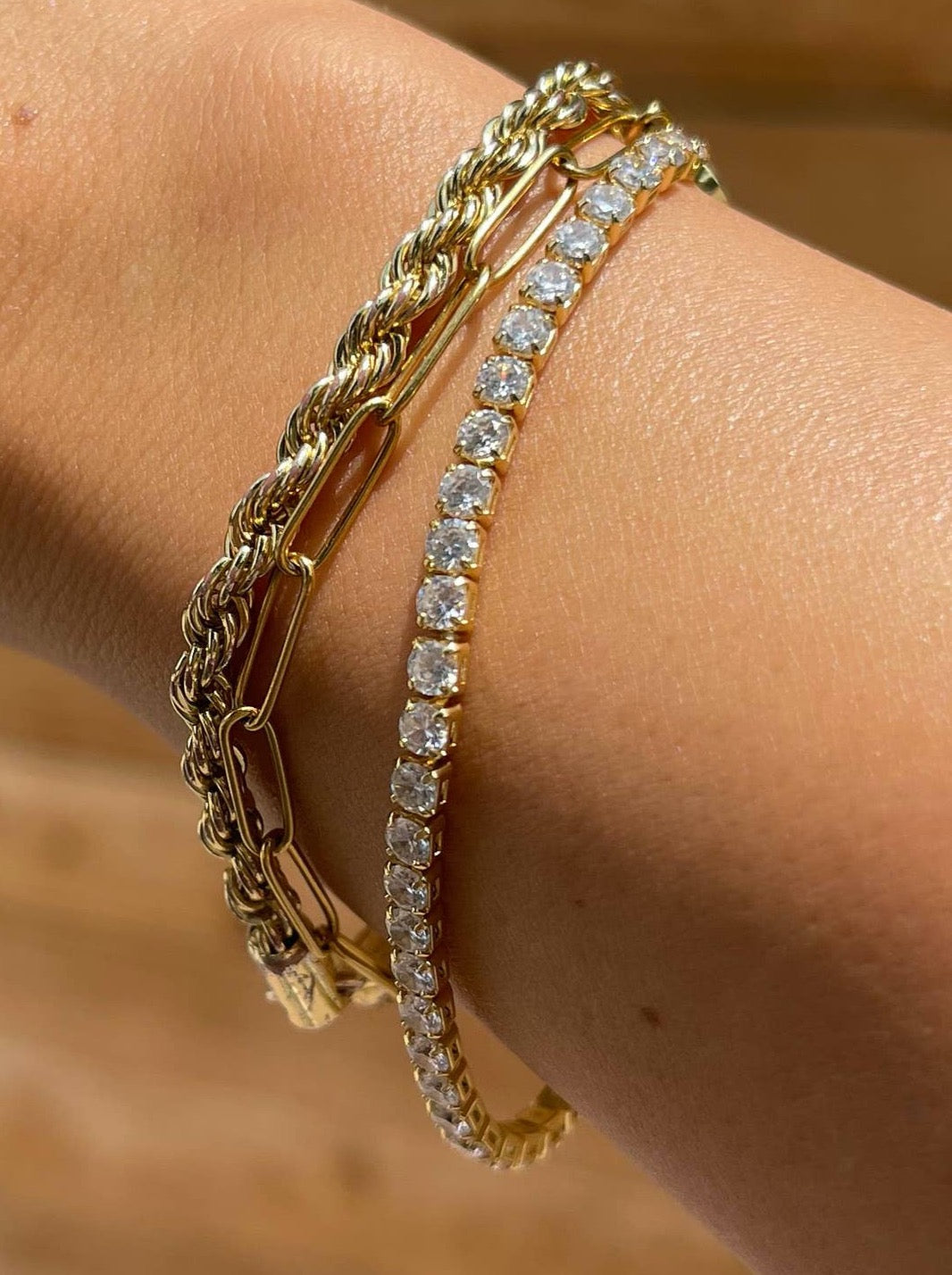 Shimmer Tennis Bracelet