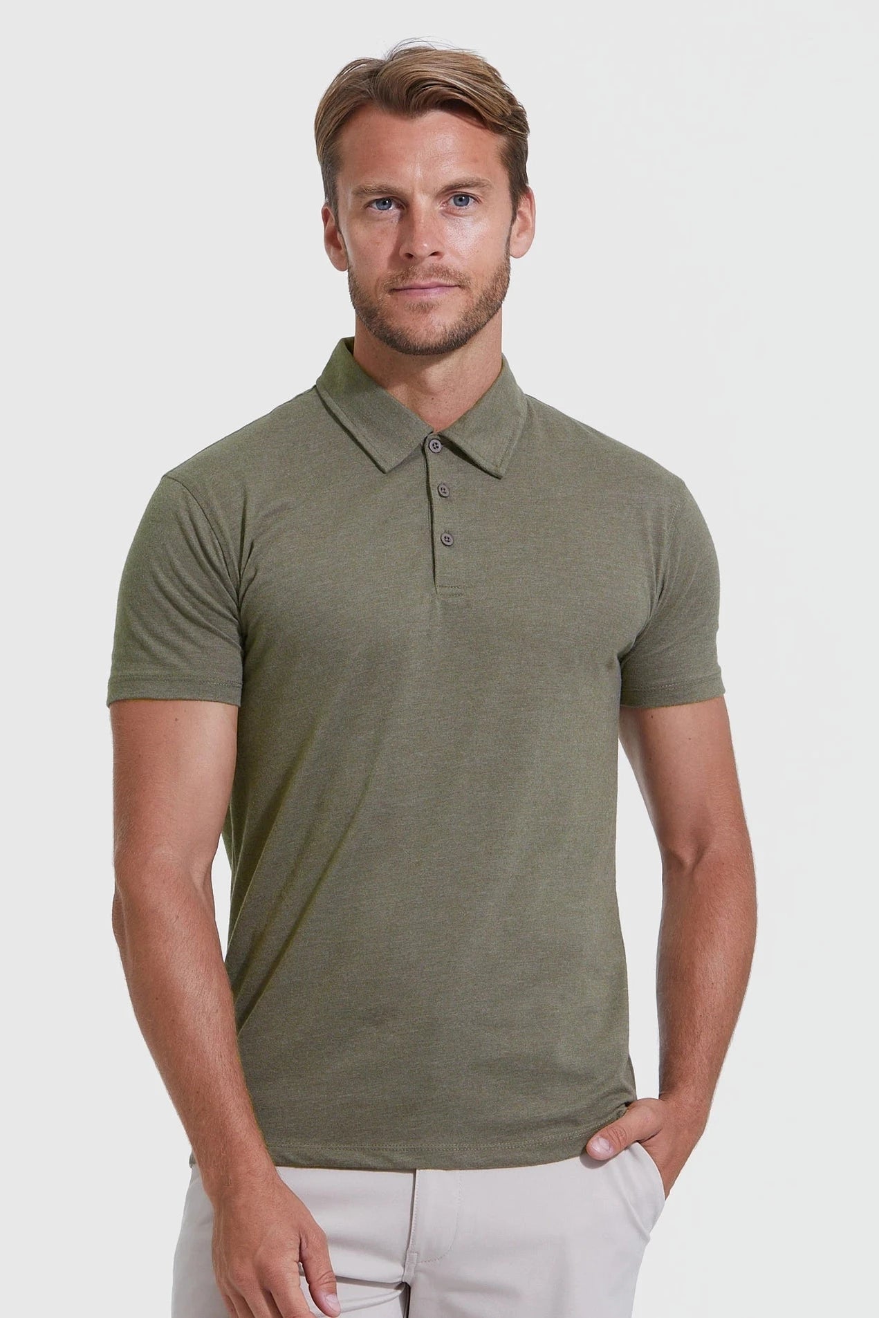 Men's Short Sleeve - Army Green