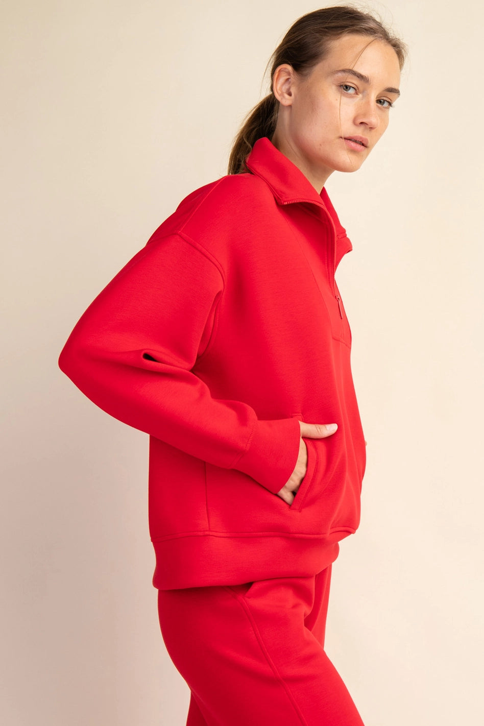 Scuba Quarter Zip Pullover - Multiple Colors