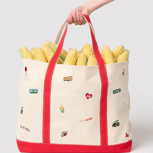 Nebraska Icons Tote