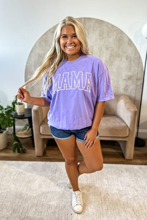 Mama Lilac Graphic Tee