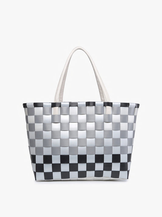 Abigail Basketweave Tote