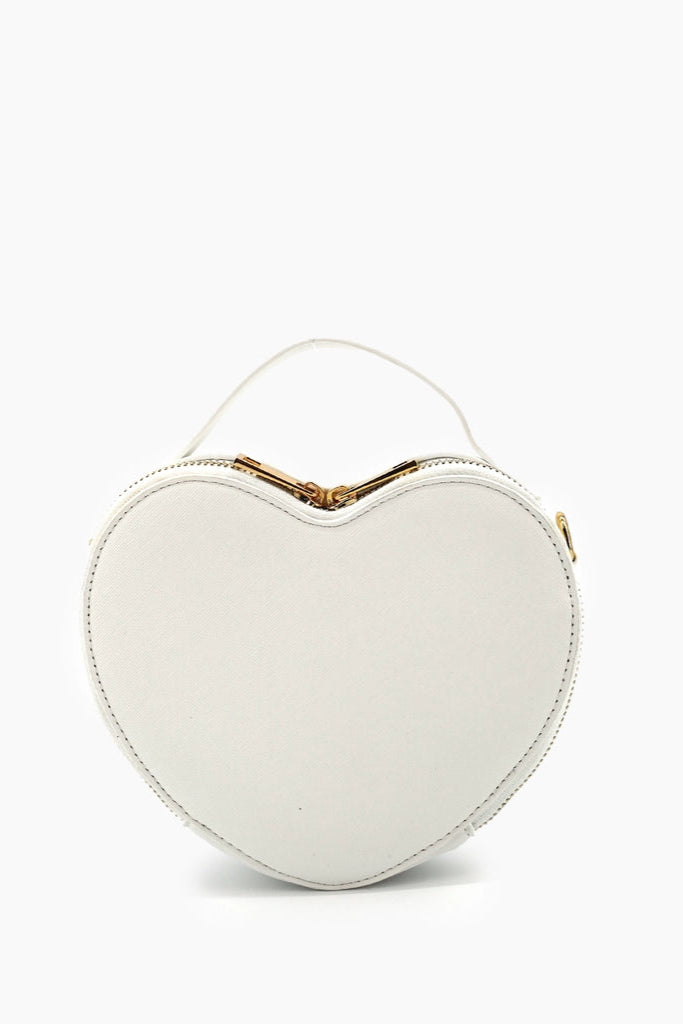 Be Mine Crossbody Bag - White