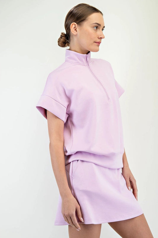 Scuba Quarter Zip Top - Multiple Colors