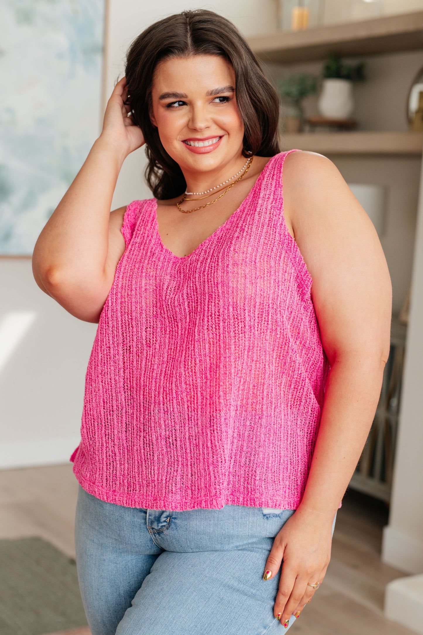 A Major Upgrade Knit V-Neck Tank (Online Exclusive)