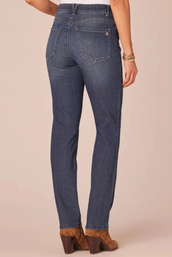 Democracy Indigo High Rise Straight Jean