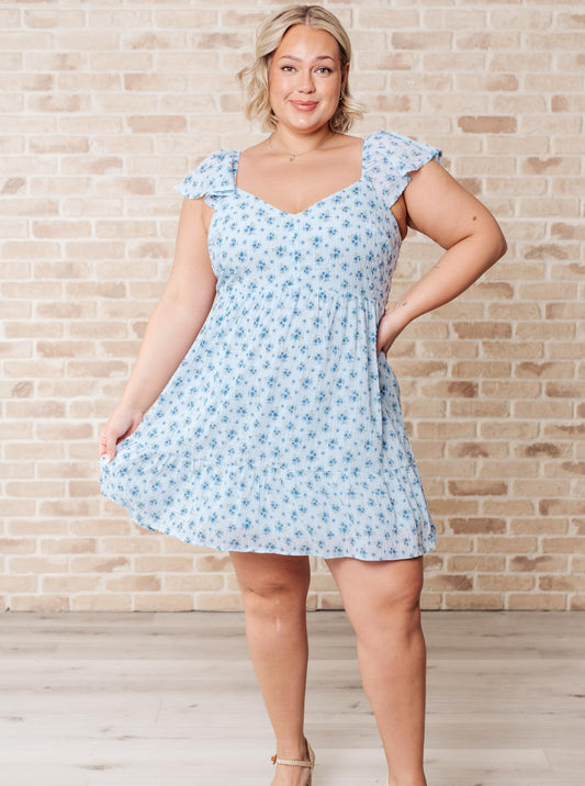 Big Rock Candy Mountain V-Neck Floral Dress (Online Exclusive)