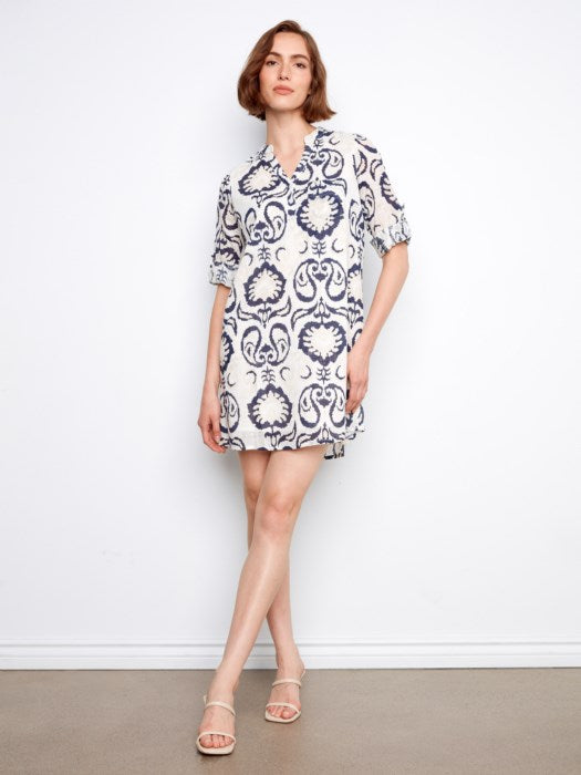 Charlie 3/4 Henley Dress