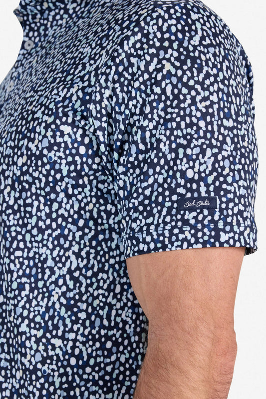 Bad Birdie Core Performance Polo - Drippity Drip Remix