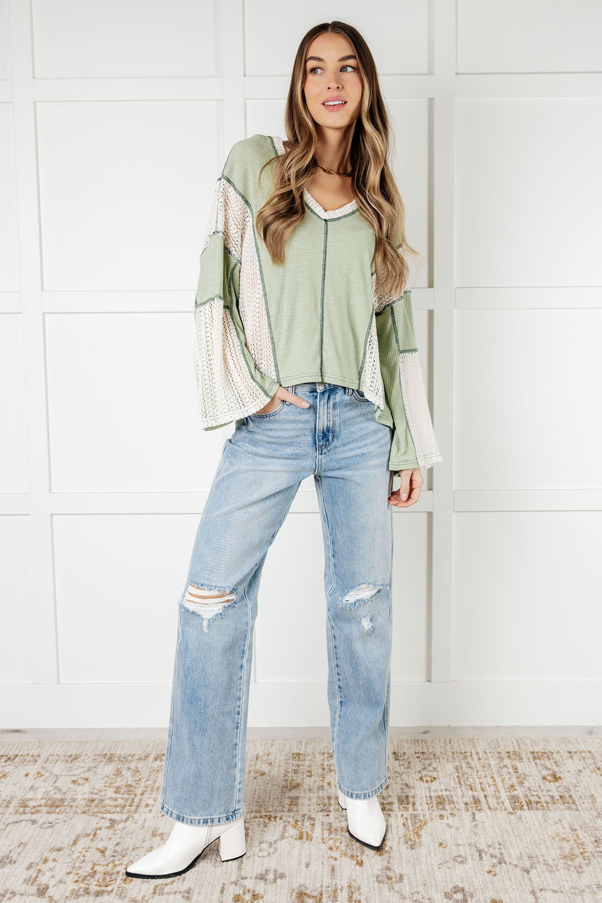 Elemental My Dear Patchwork Top (Online Exclusive)