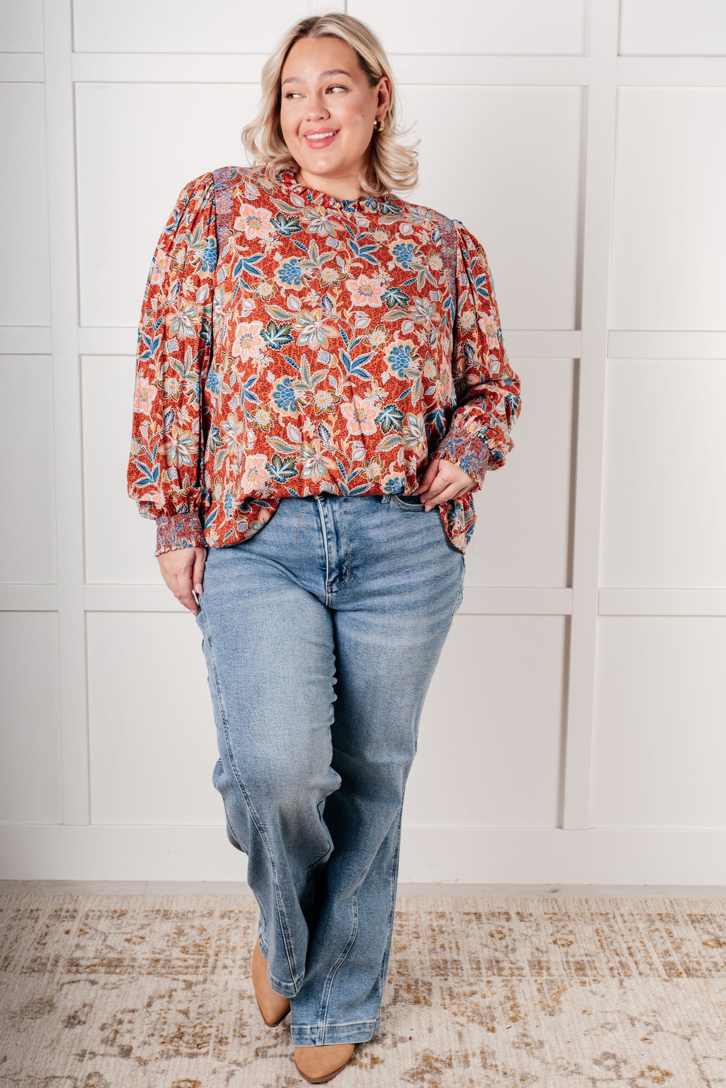 Floral Delight Blouse (Online Exclusive)