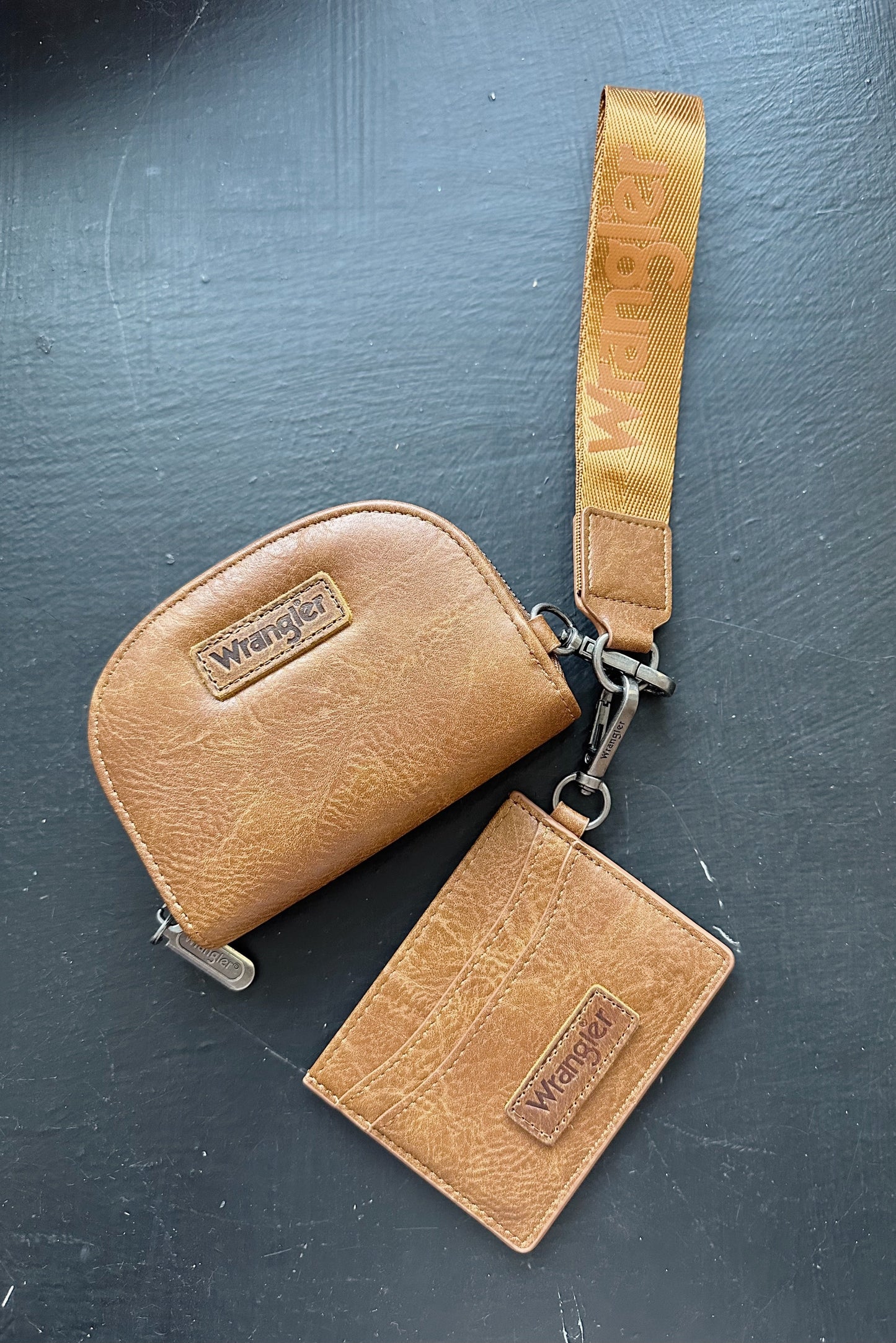 Wrangler Dual Pouch Wristlet - Multiple Colors