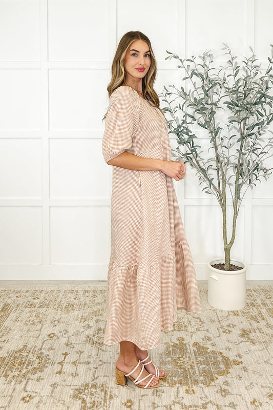 Hazel Dress in Toffee (Online Exclusive)