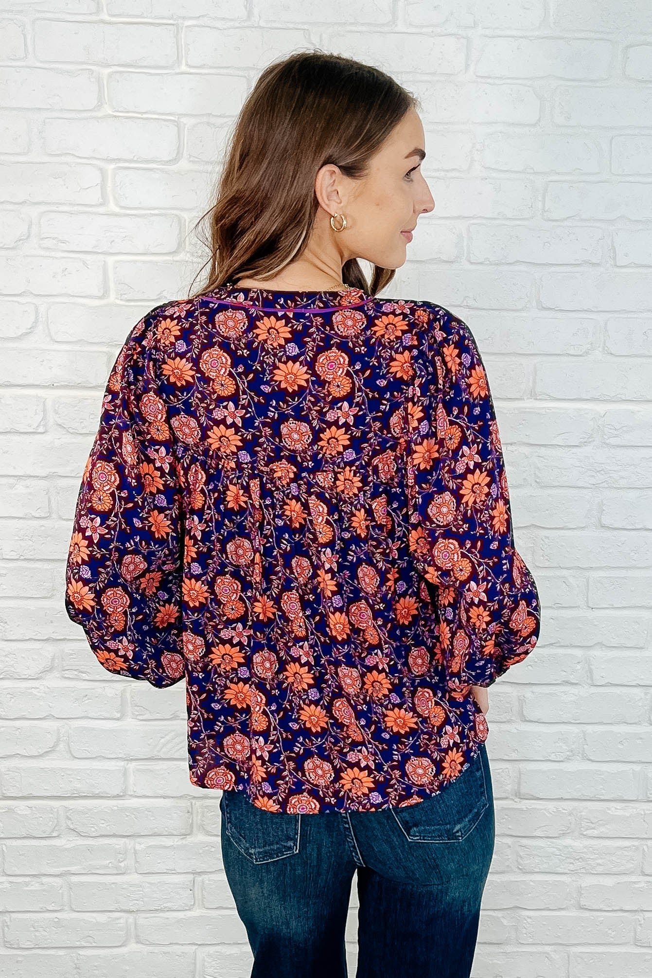 Hiterto Unknown Floral Babydoll Blouse (Online Exclusive)