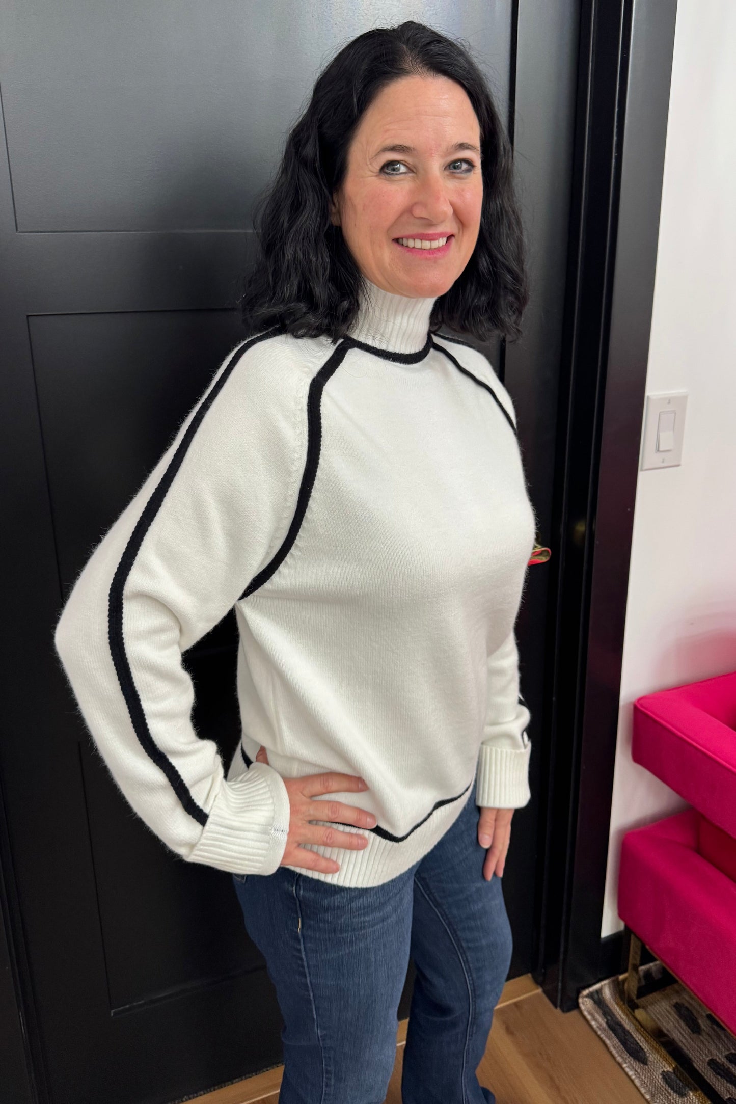 Sleek Turtle Neck Sweater