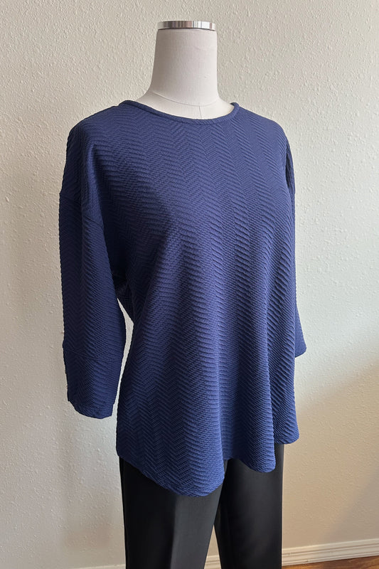 Textured Flowy Blouse