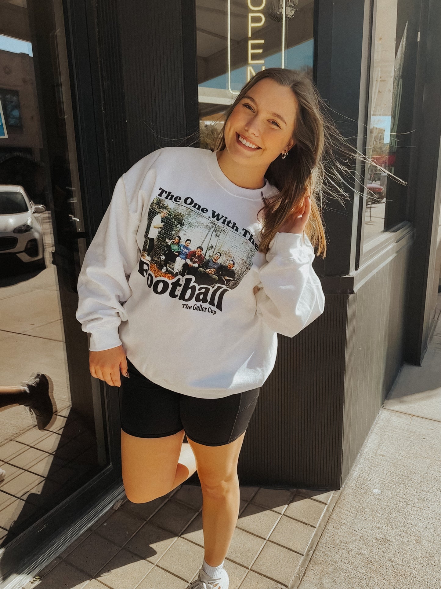 The One With The Football Sweatshirt