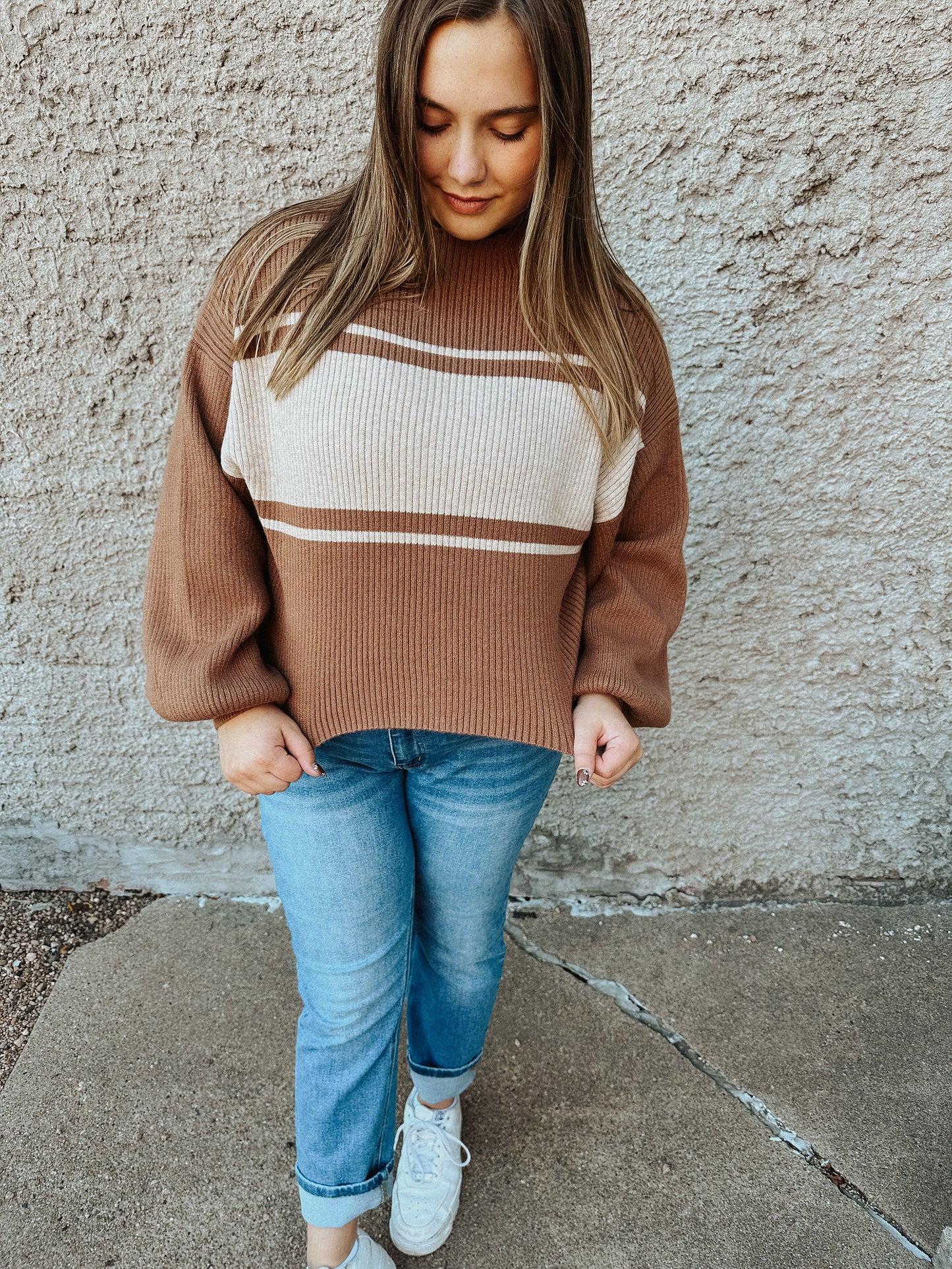 Fall Basics Sweater - Mocha