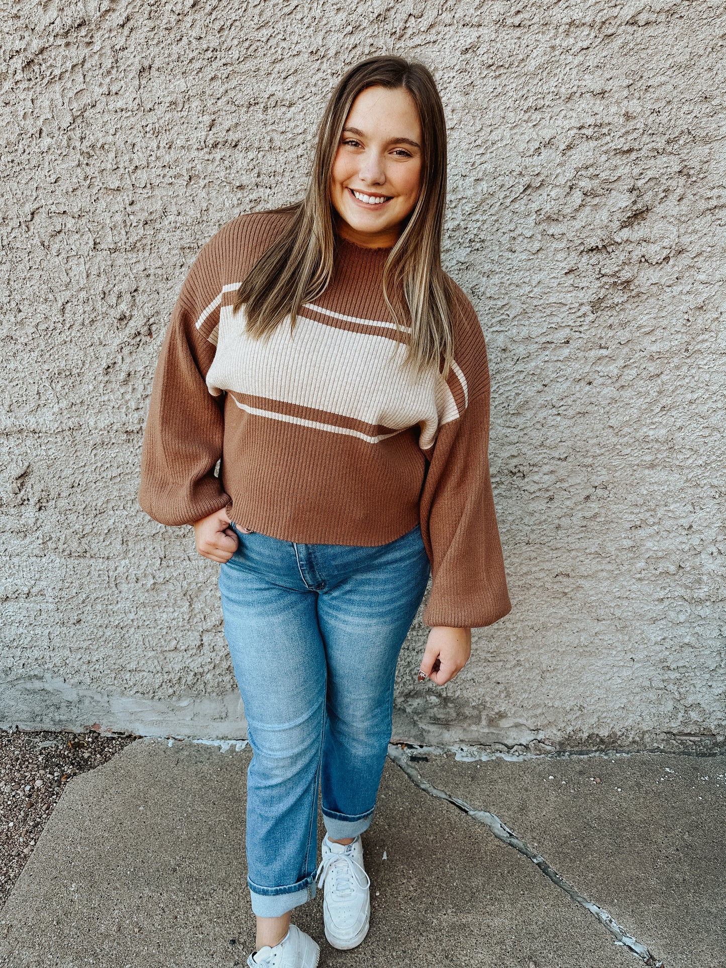 Fall Basics Sweater - Mocha