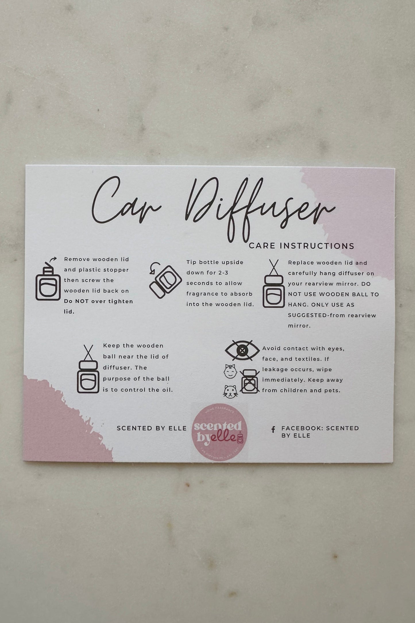 Valentine's Car Diffusers