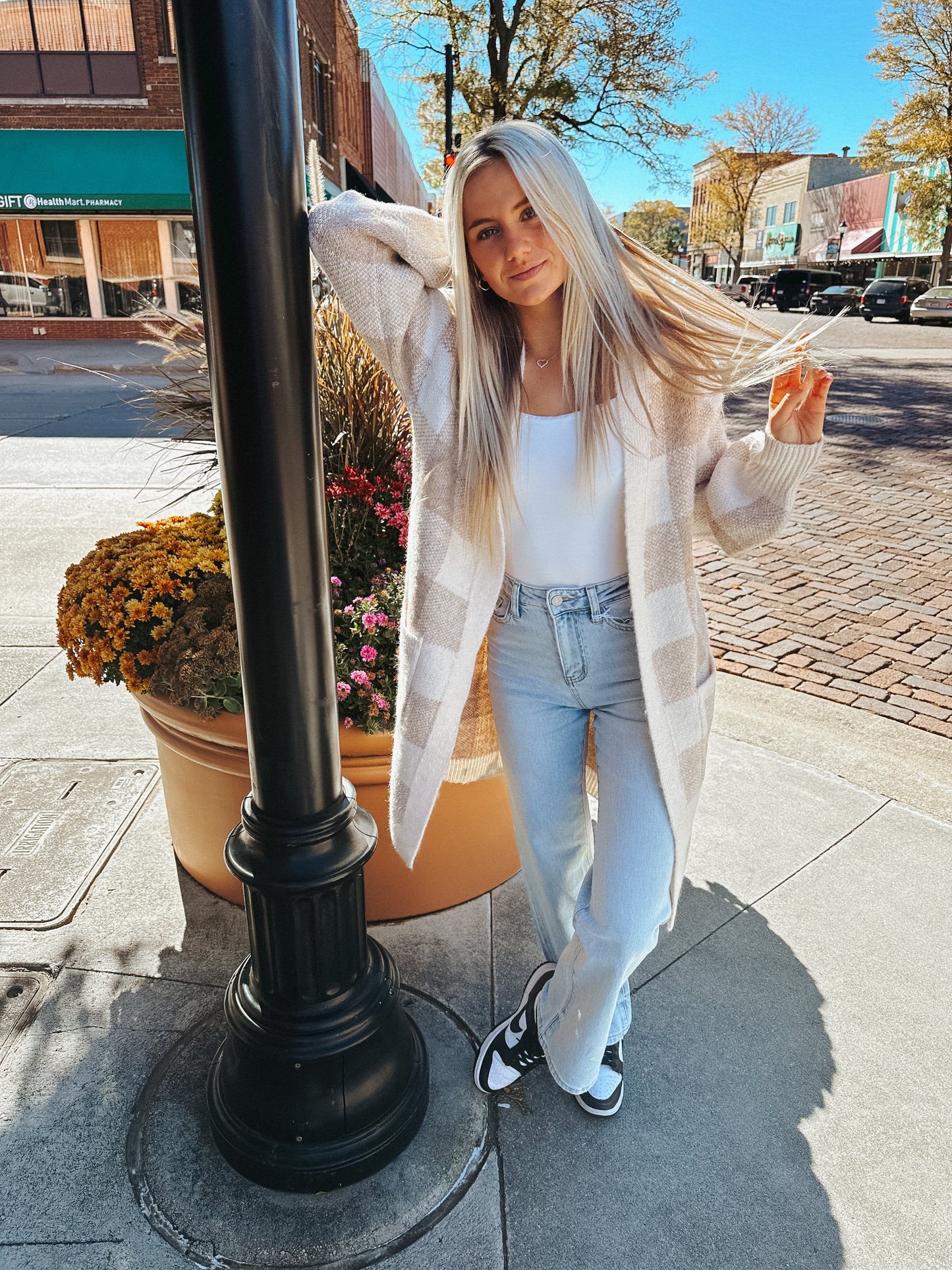 Honey Long Knitted Cardigan