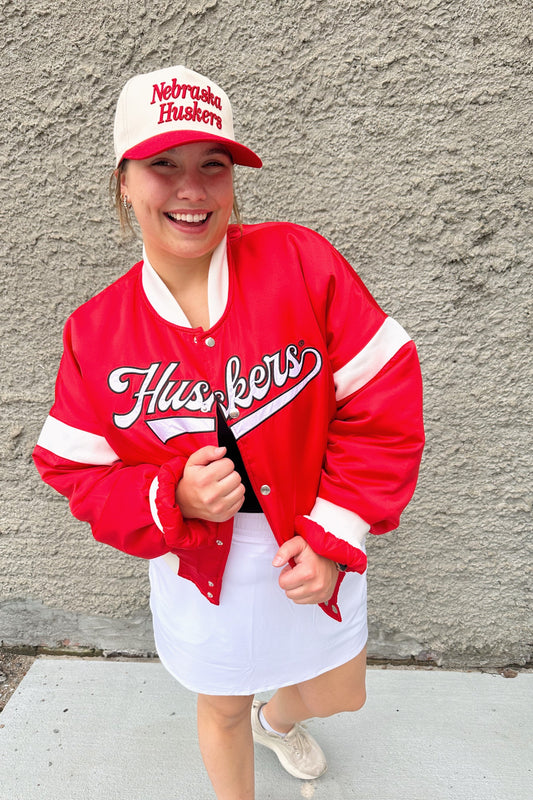 Nebraska Husker Varsity Jacket