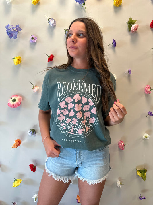 I Am Redeemed - Easter Graphic Tee